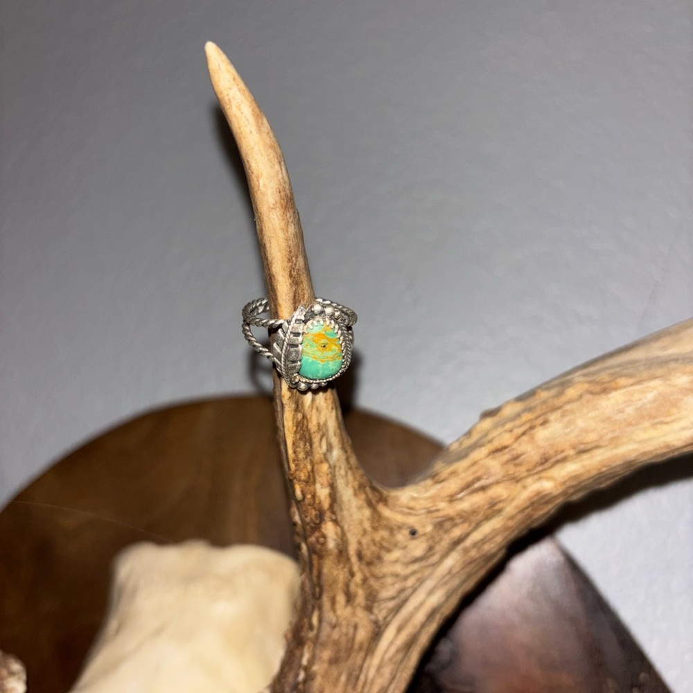 Authentic Tibetian Turquoise Ring